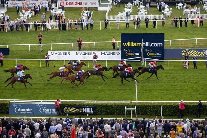 Doncaster Racecourse Finish Line