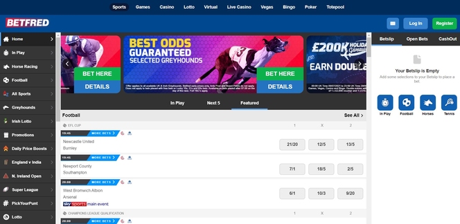Betfred Sportsbook