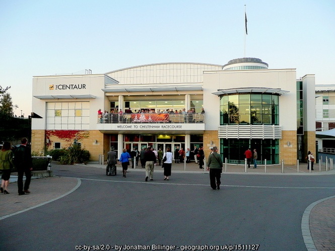 Cheltenham Racecourse Entrance